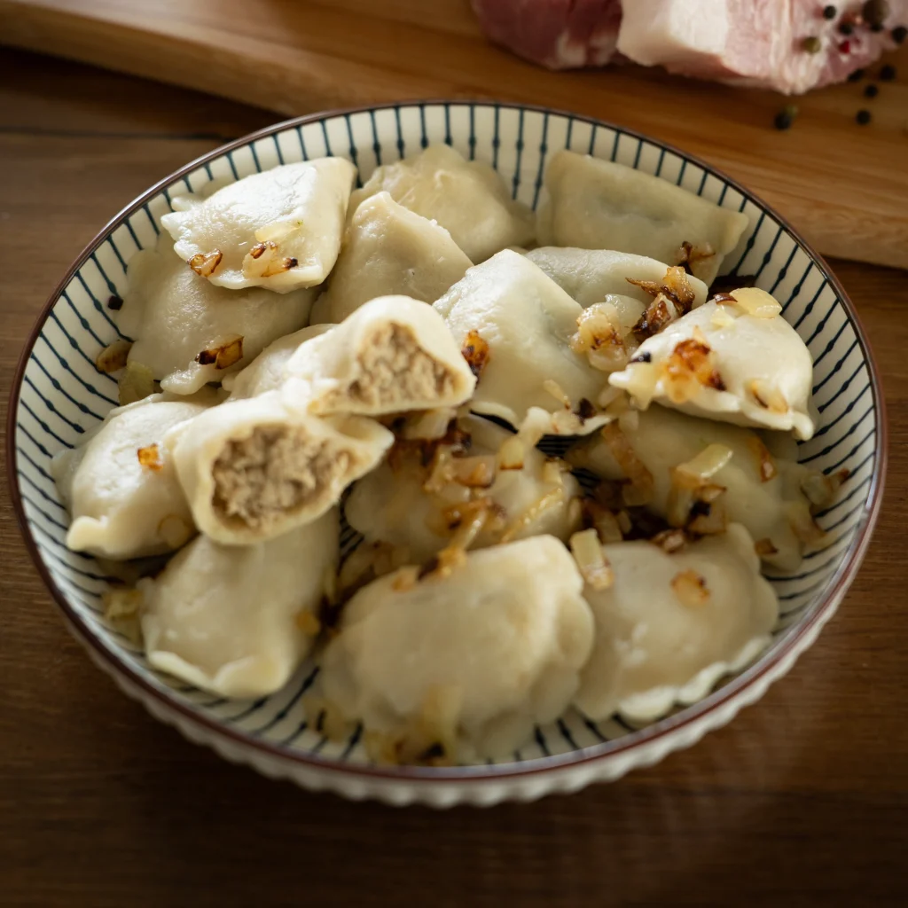 Pierogi z mięsem
