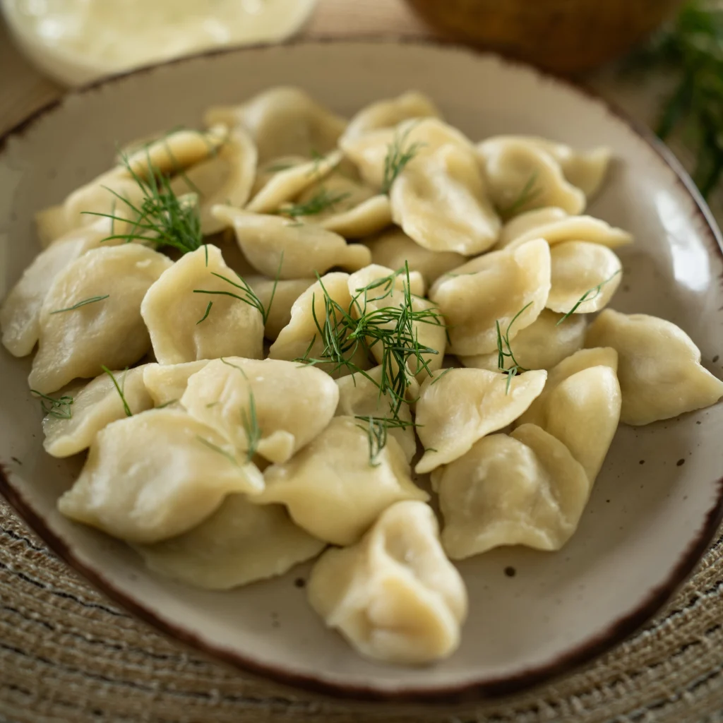 Pierożki z grzybami